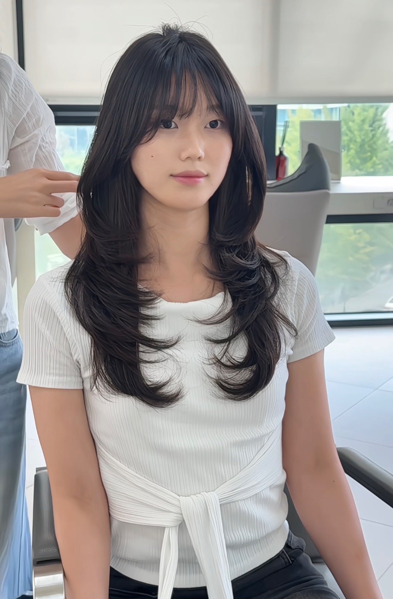 여울 하이레이어드컷 실제 시술 작품