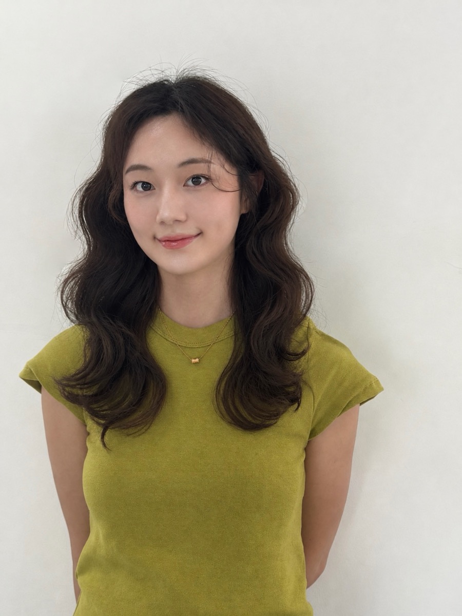 구름펌 완성 스타일